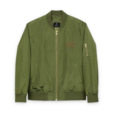 Recycled Bomber Jacket Bordado